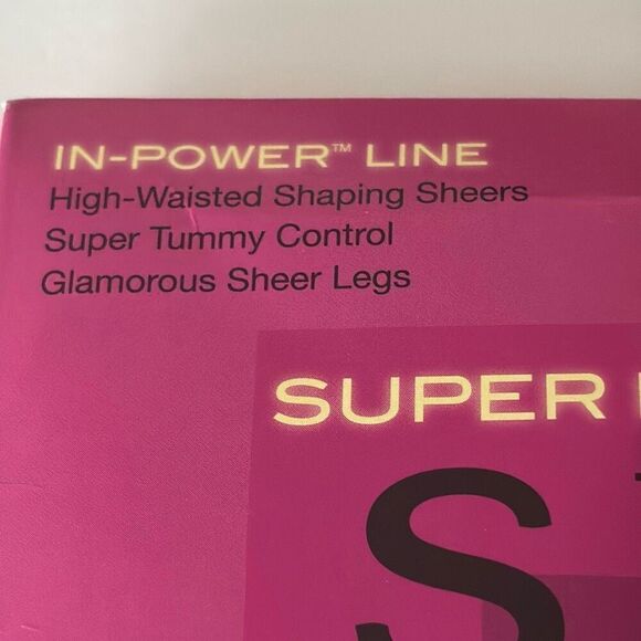 New w tags SPANX super high shaping sheers pantyhose Size D nude tummy control - Picture 5 of 7